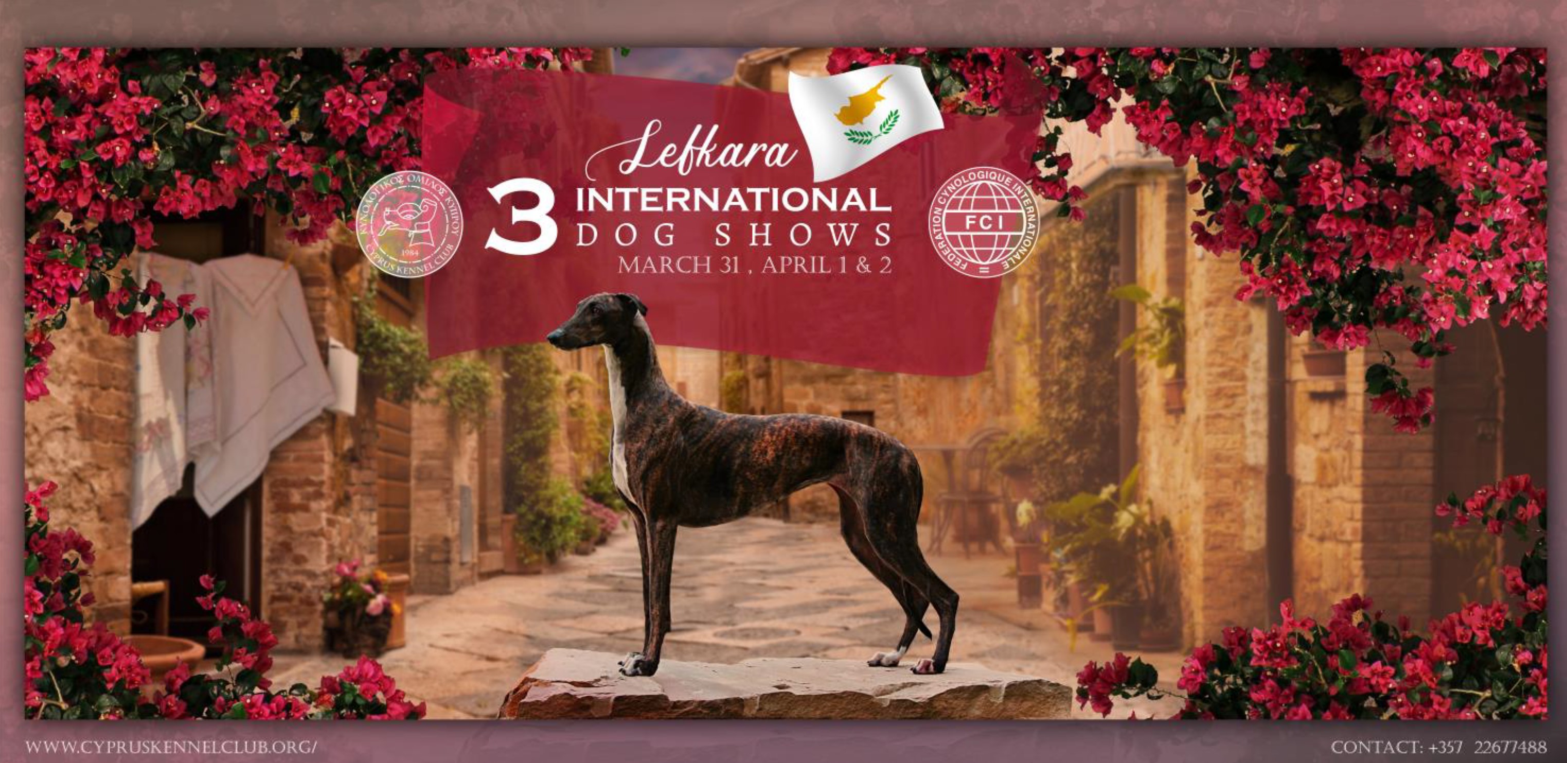 Cyprus Kennel Club 3xCACIB Intl. Show 31/3 12/4/2023 (DogShow Pro)